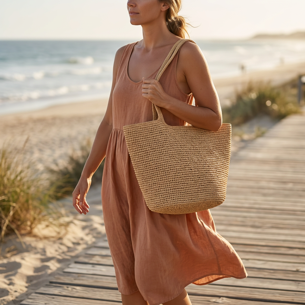 The Hand-Woven Raffia Tote You Reach For All Summer