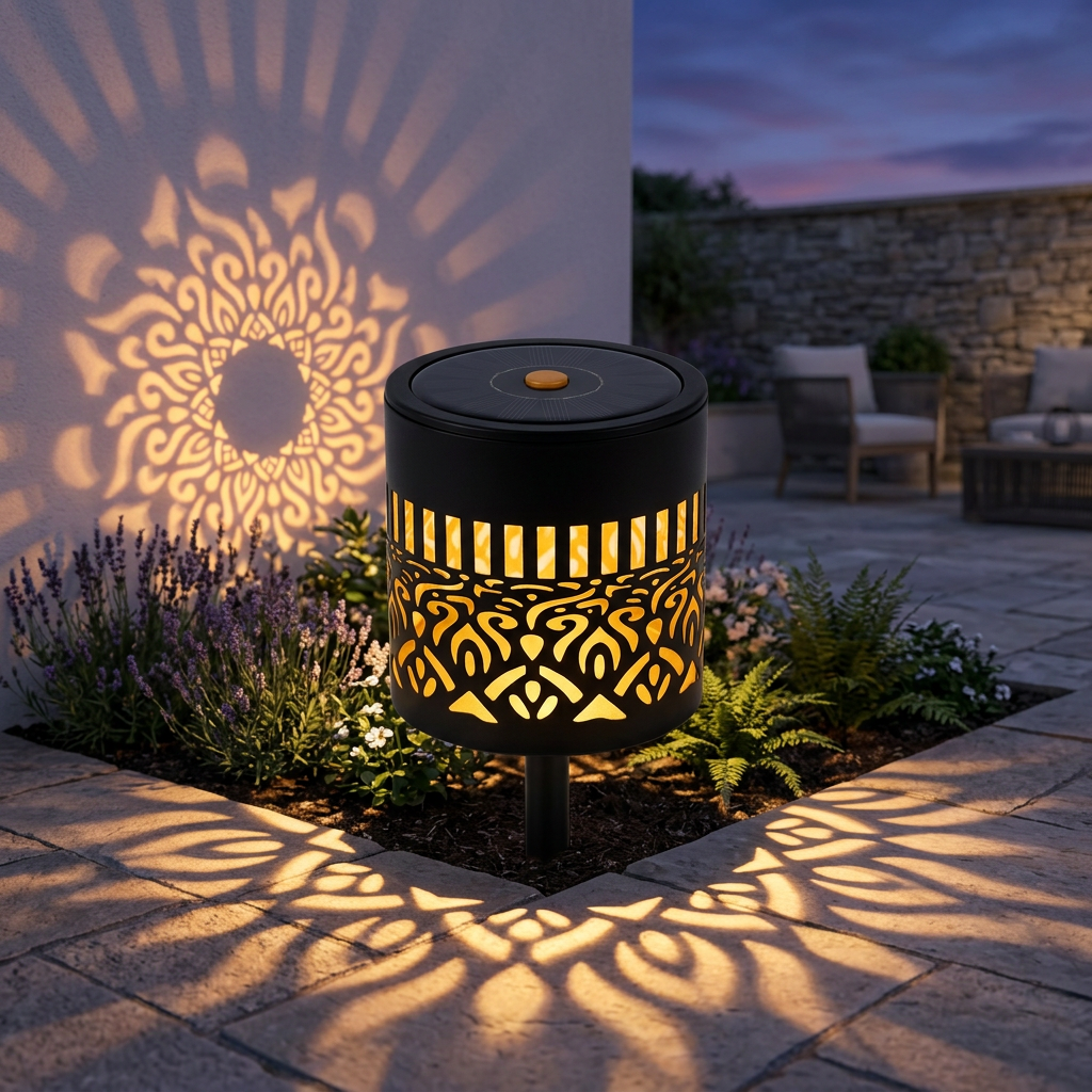 A Floral Glow That Lights Your Garden After Dark