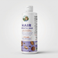 Three quarter view of the Hair Growth Max supplement bottle with white screw cap
