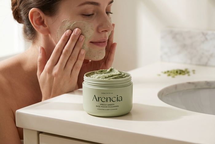 Massage over damp skin