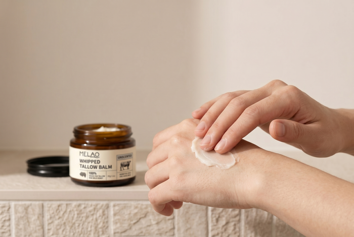Massage into dry spots
