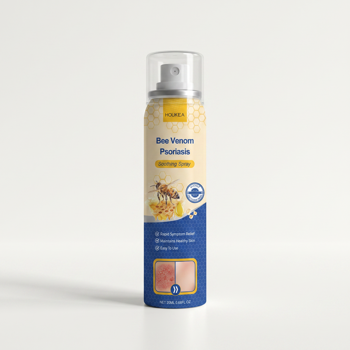 Skin care spray bottle front packshot