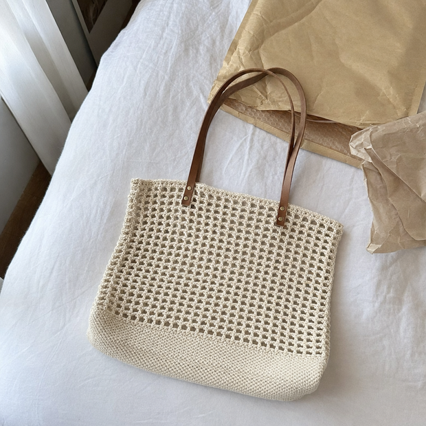 hand-woven cotton beach tote bag customer review photo 1