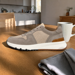mens leather retro casual shoes customer review photo 4