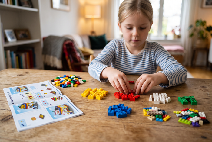 Open And Sort The Pieces