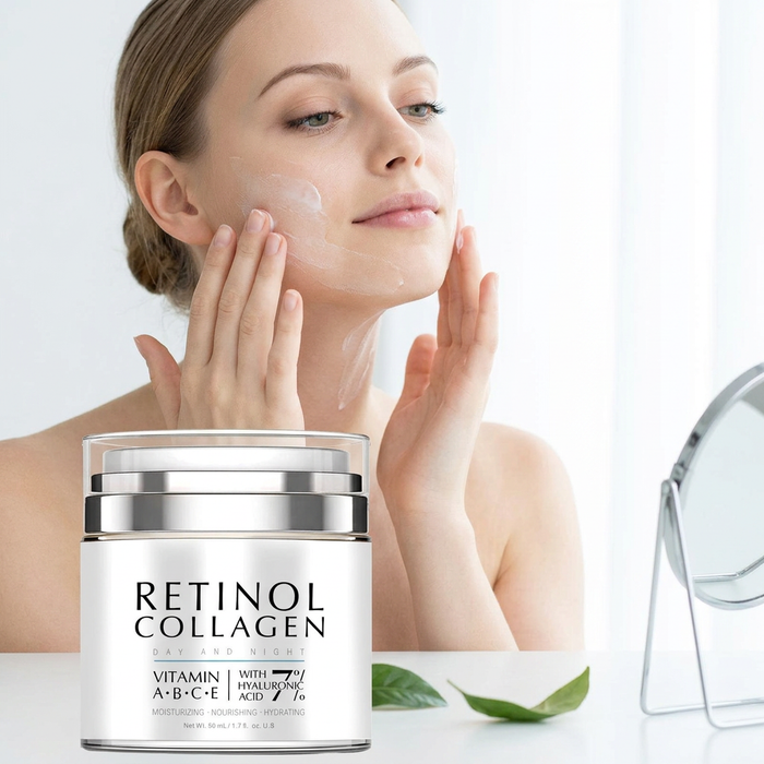 Smooth over face and neck