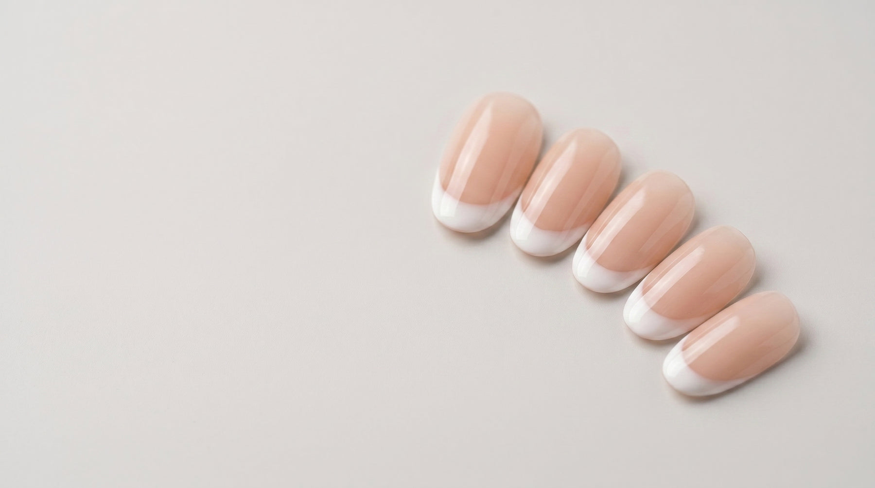 Introducing Peach Milk French Press On Nail Set: