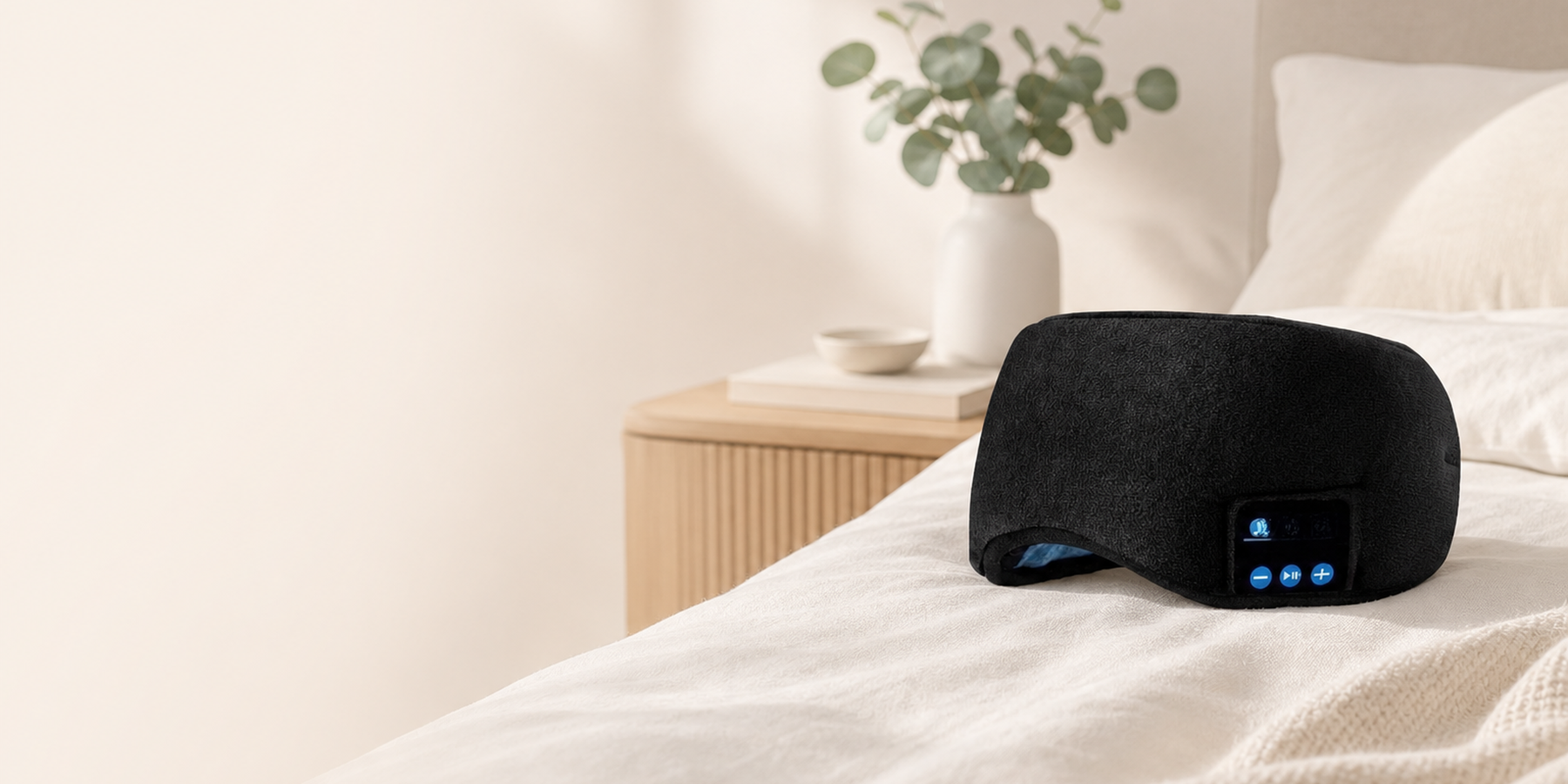 Introducing Bluetooth Sleep Mask With Built-In Flat Speakers: