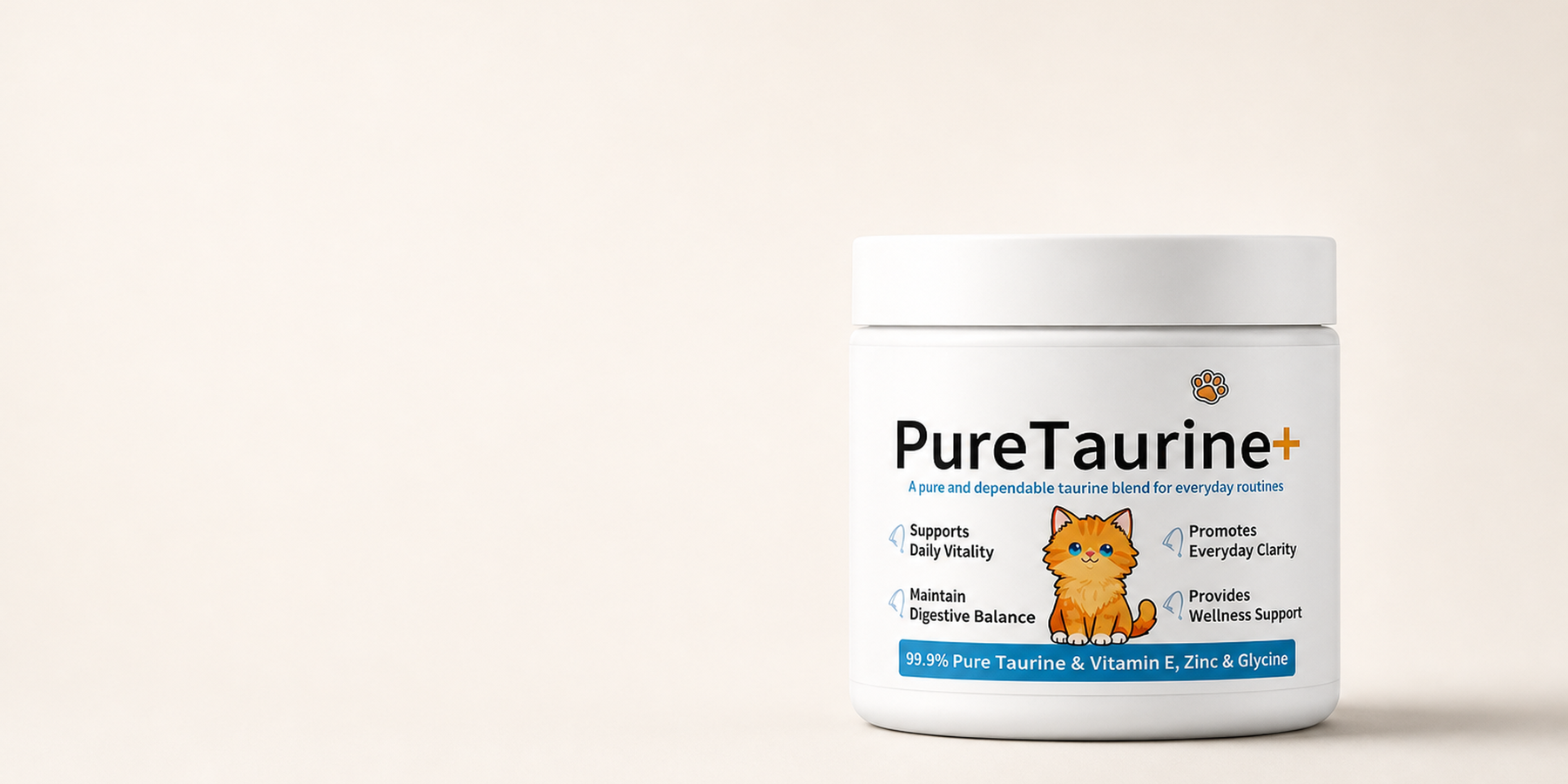Introducing Taurine Powder Supplement for Cats: