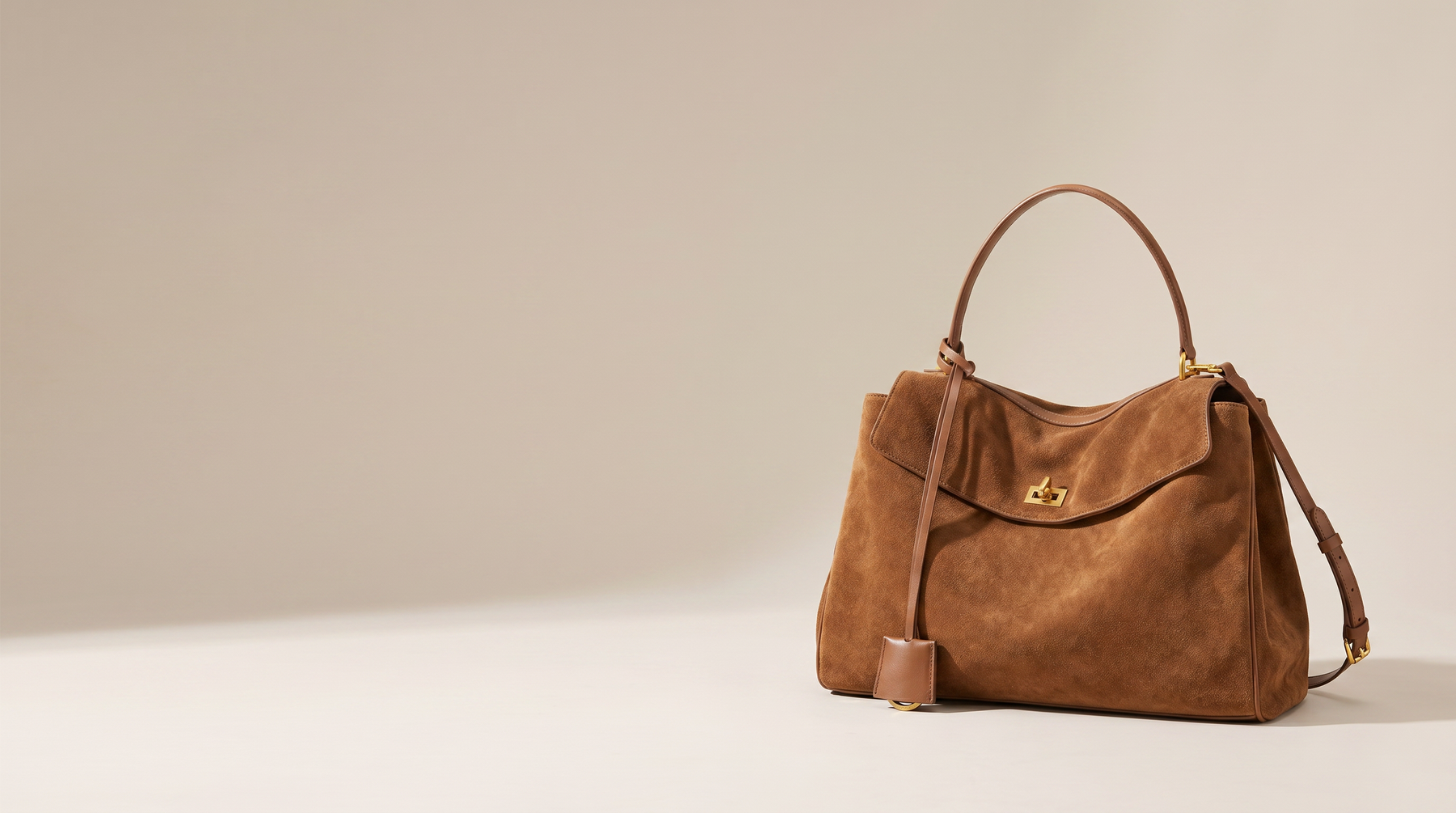 Introducing Genuine Frosted Suede Leather Tote: