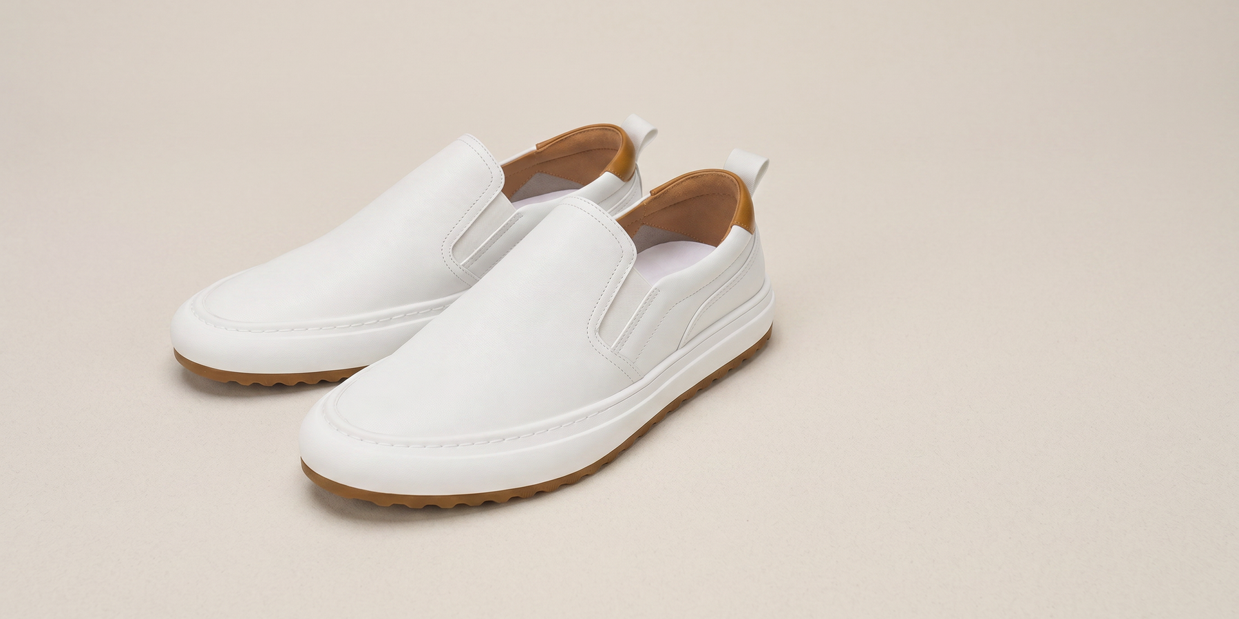 Introducing Smooth Slip-On Shoes With A Heel Pull Tab: