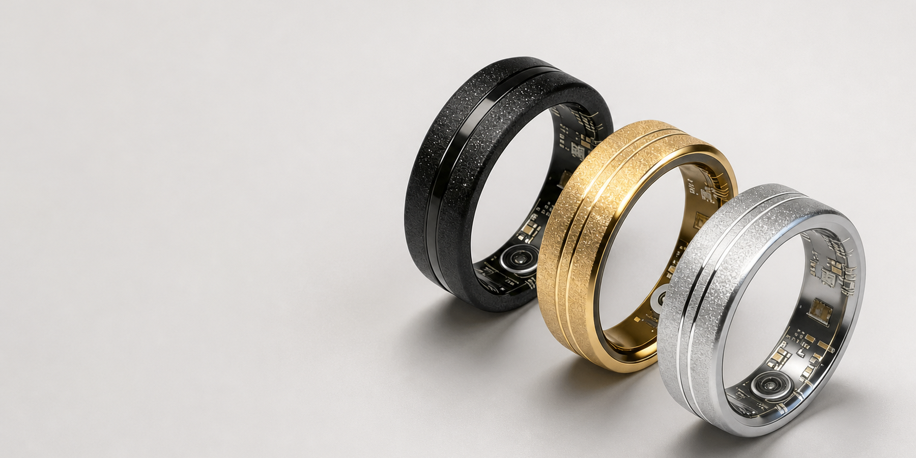 Introducing Smart Ring With Charging Case: