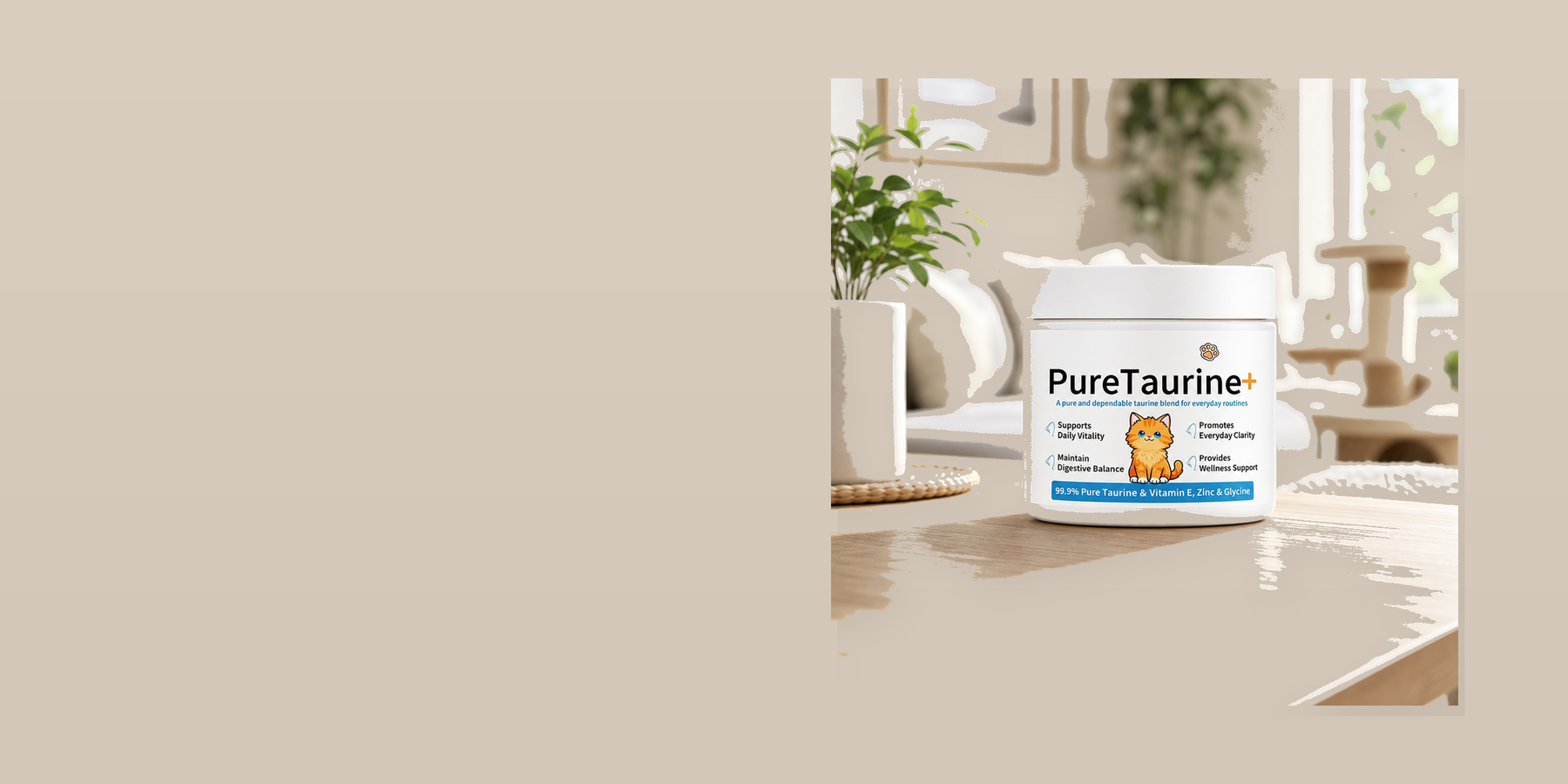 Introducing Taurine Powder Supplement for Cats: