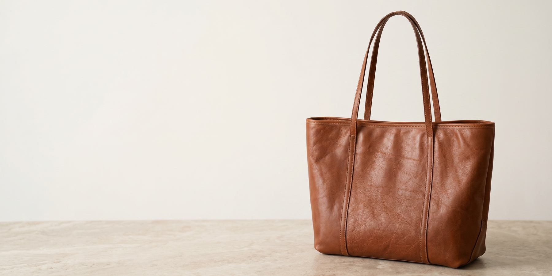 Introducing Soft Full Grain Cowhide Leather Tote: