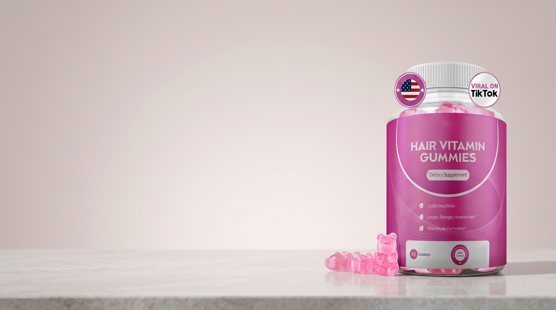 Introducing Hair Vitamin Gummies With Biotin: