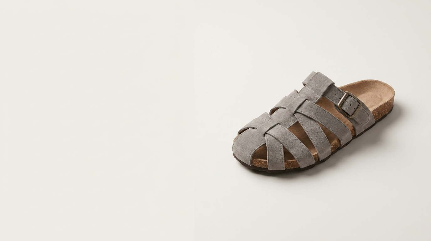 Introducing Woven Fisherman Slides With A Cork-Style Footbed: