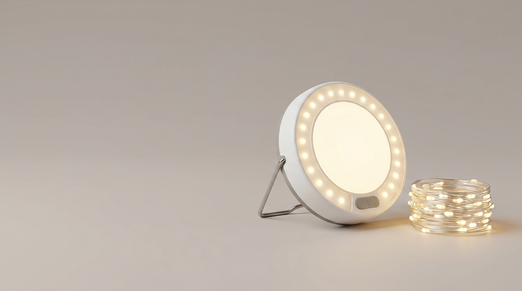 Introducing Retractable LED Camping Light With Bead String: