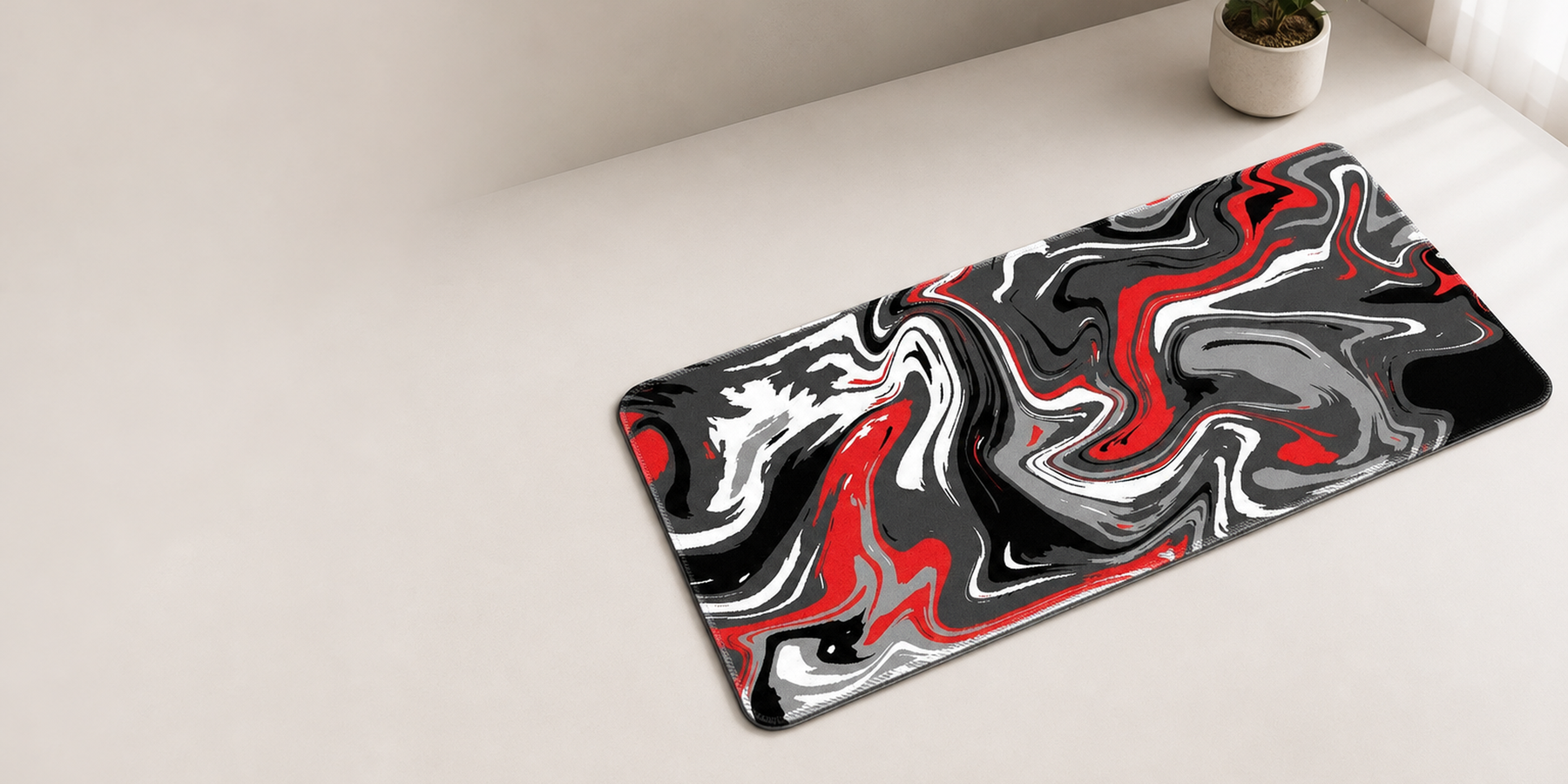 Introducing Custom Print Gaming Mouse Pad with Stitched Edges: