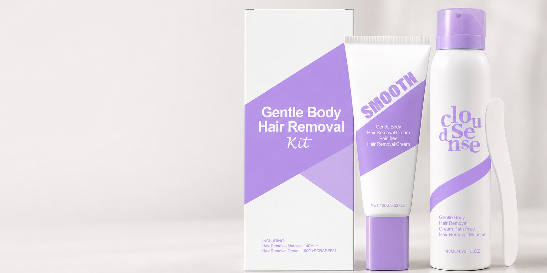 Introducing Gentle Body Hair Removal Kit: