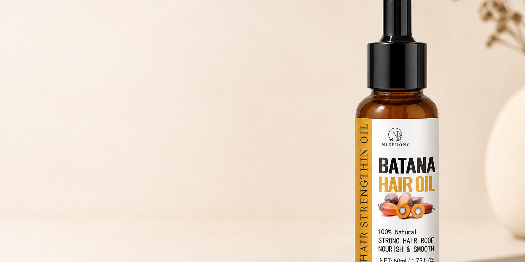 Introducing Plant Extract Batana Hair Oil 50ml: