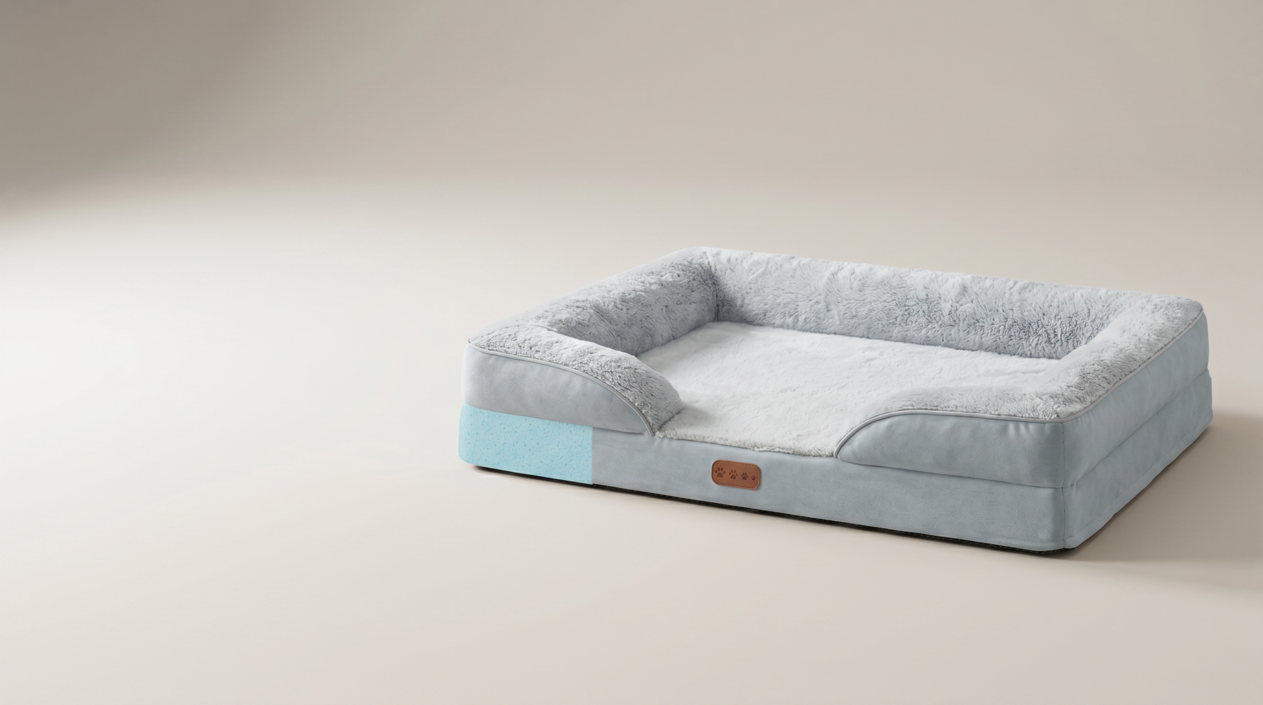 Introducing Memory foam support, a cover you can actually wash:
