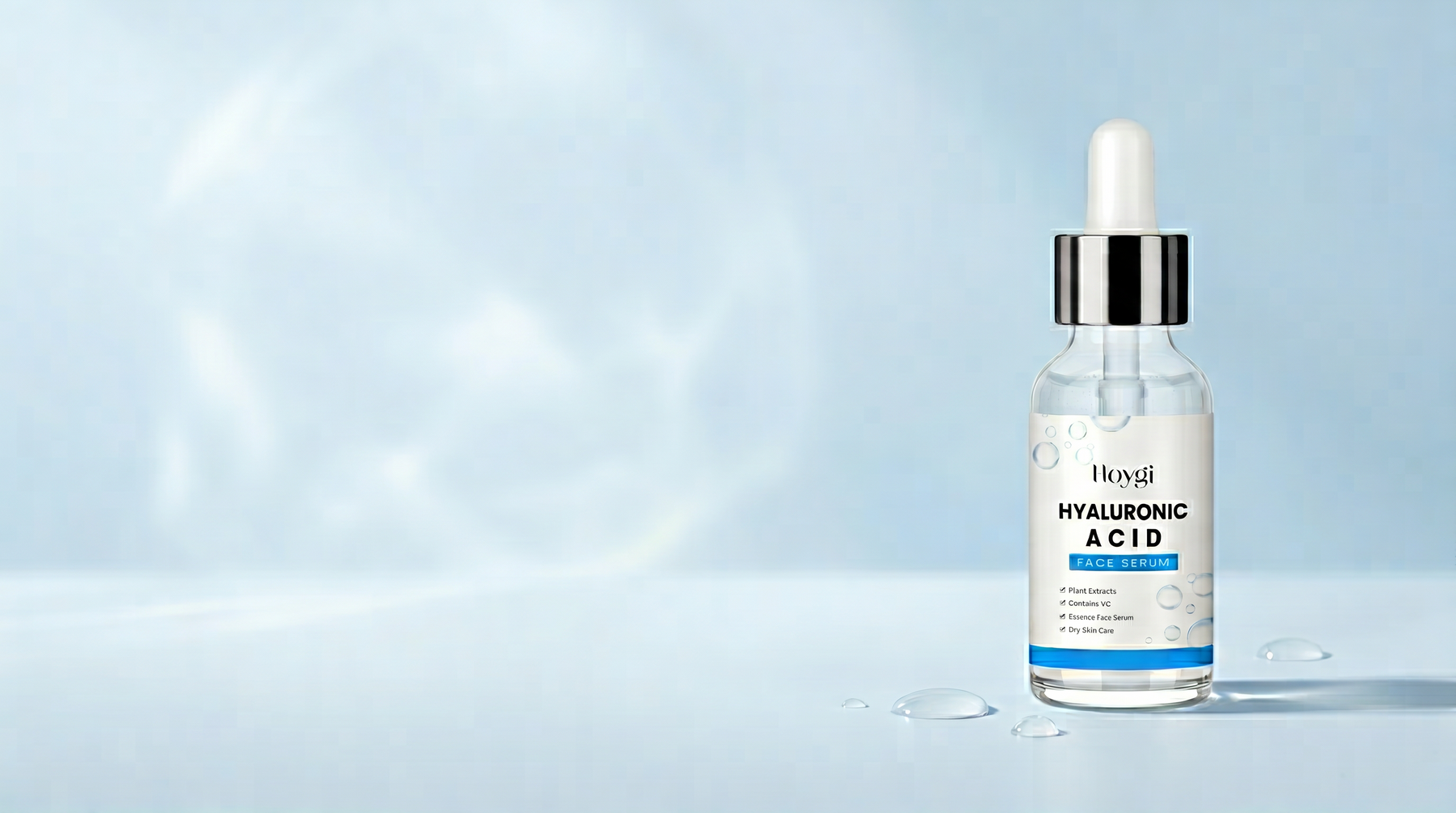 Introducing Hyaluronic Acid Face Serum, 50ml: