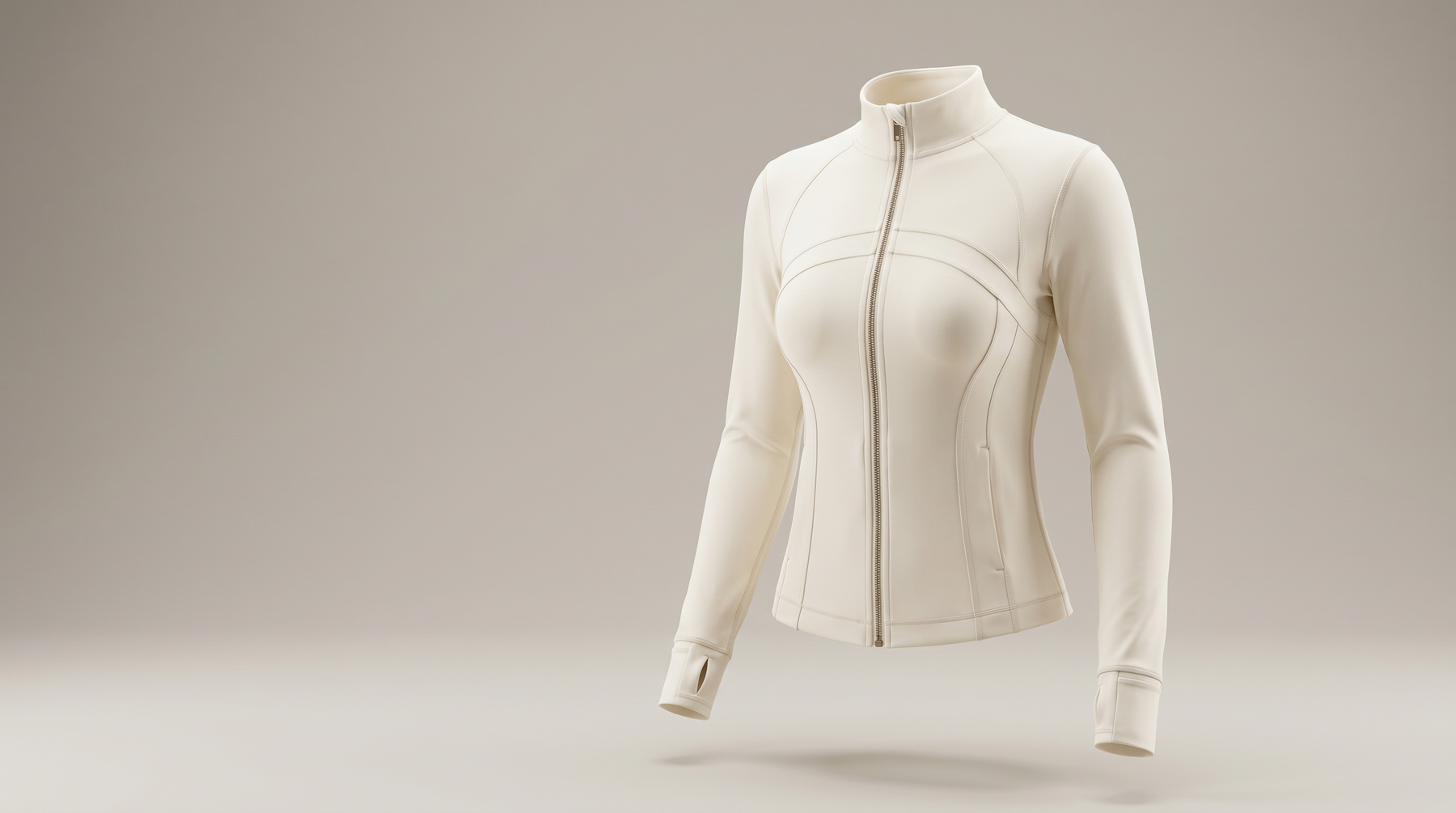 Introducing Slim Fit Running Jacket In A Four Way Stretch Blend: