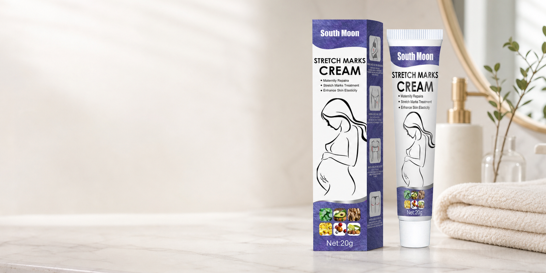 Introducing Centella And Shea Stretch Mark Body Cream: