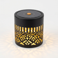 Solar Garden Projection Light, Floral Iron Lantern, IP65 Waterproof 1