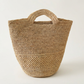 Raffia Hand-Woven Tote Bag, Natural Straw, Beach and Market Carryall 1