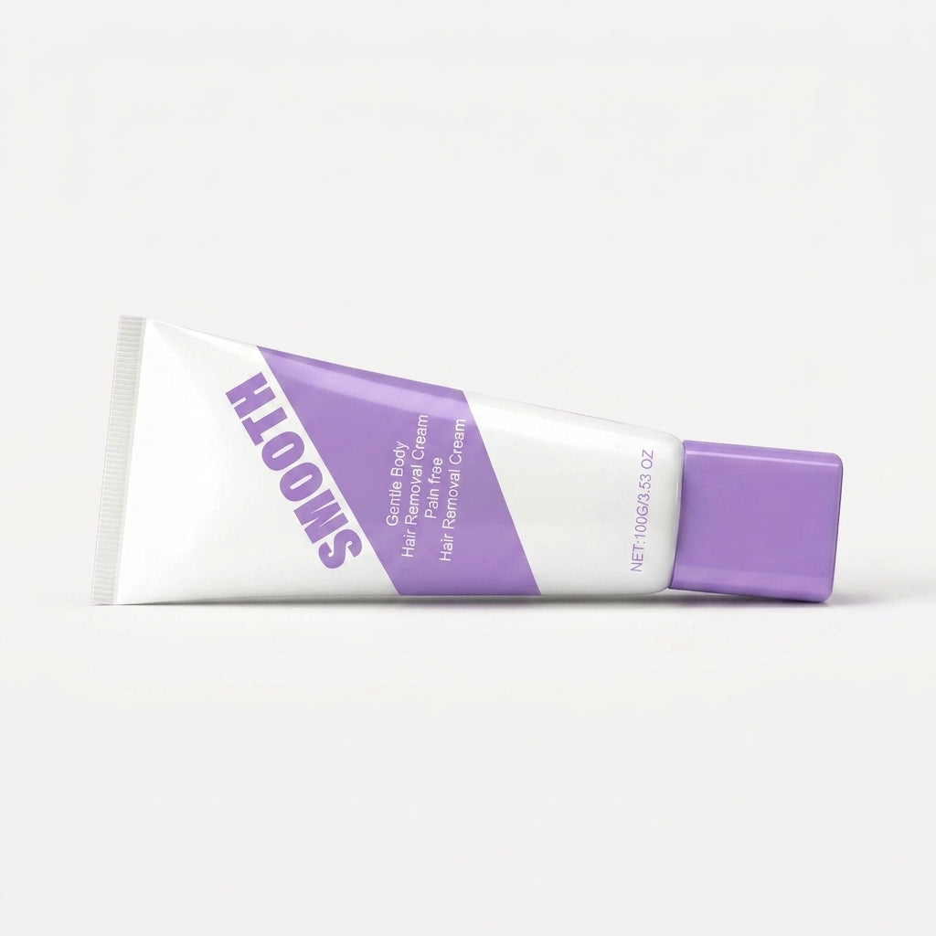 Hair Removal Cream with Spatula, Depilatory Body Care for Smooth Skin 3