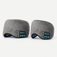 Bluetooth Sleep Mask Headphones, Soft Plush Blackout Eye Mask 4