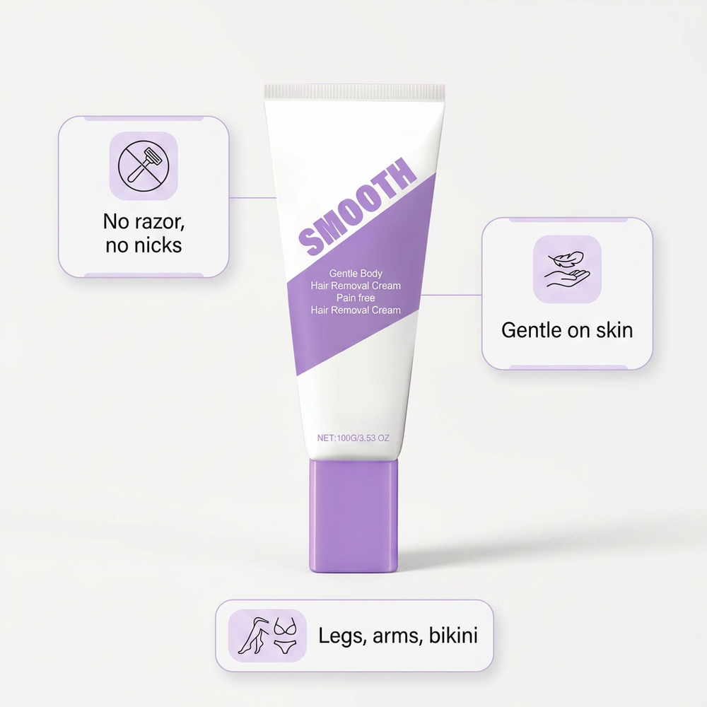 Legs, Arms, Bikini. One Tube