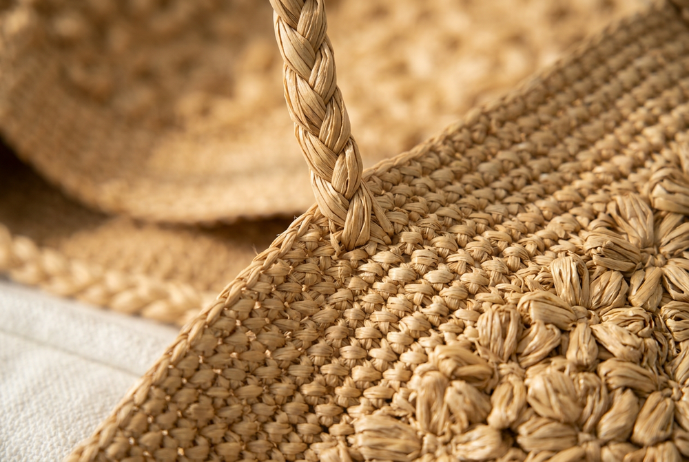 Real Raffia, Woven by Hand