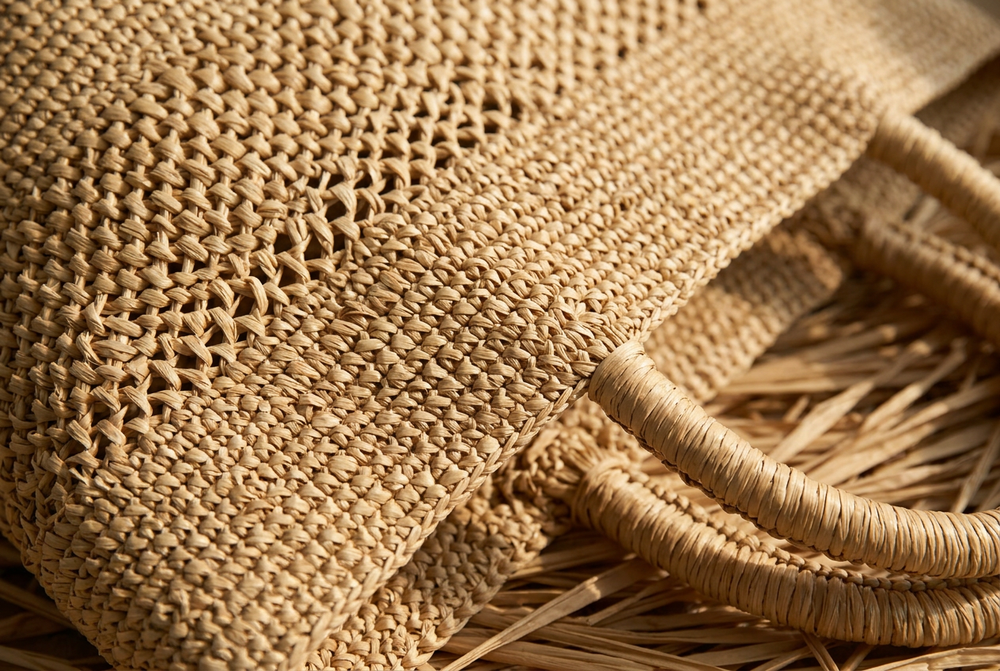 Natural Straw, Woven by Hand