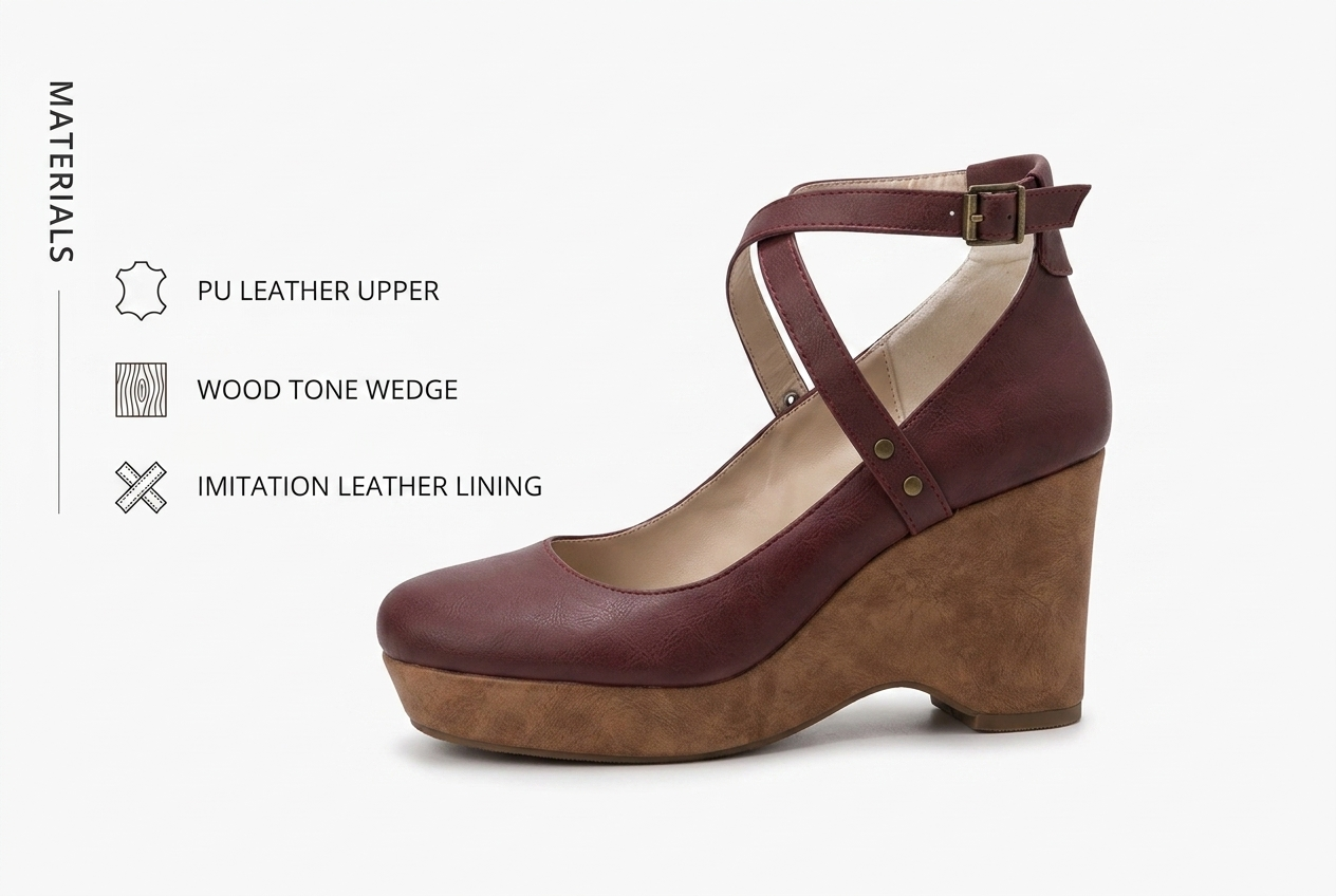 women-s-sandals material benefits infographic