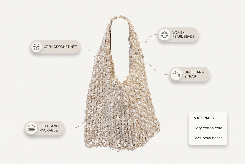 Net Bag On Shoulder