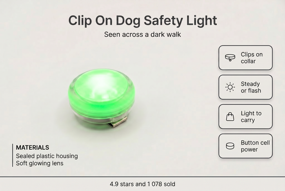 Light Clipped For The Walk