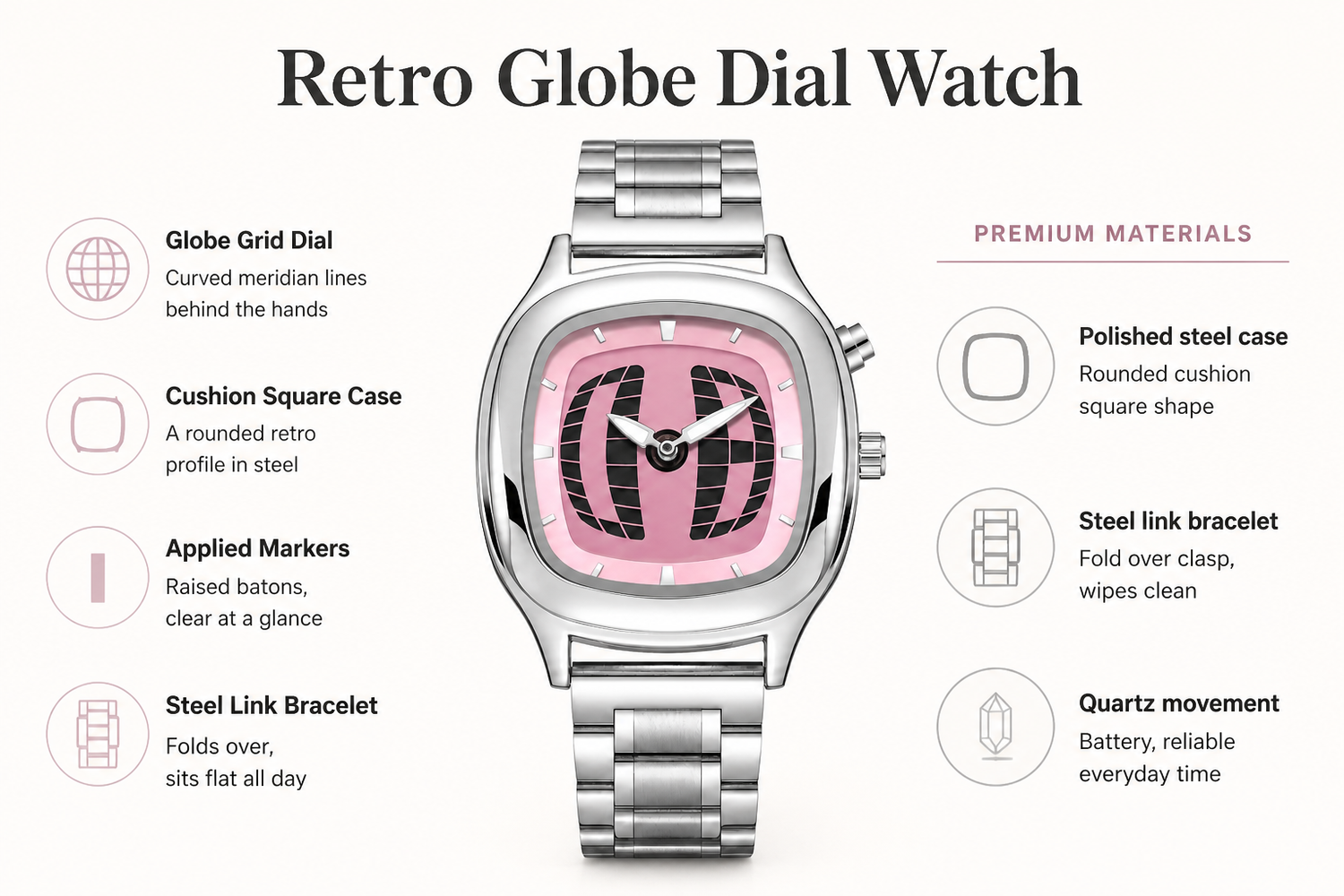 retro-dual-display-quartz-watch material benefits infographic