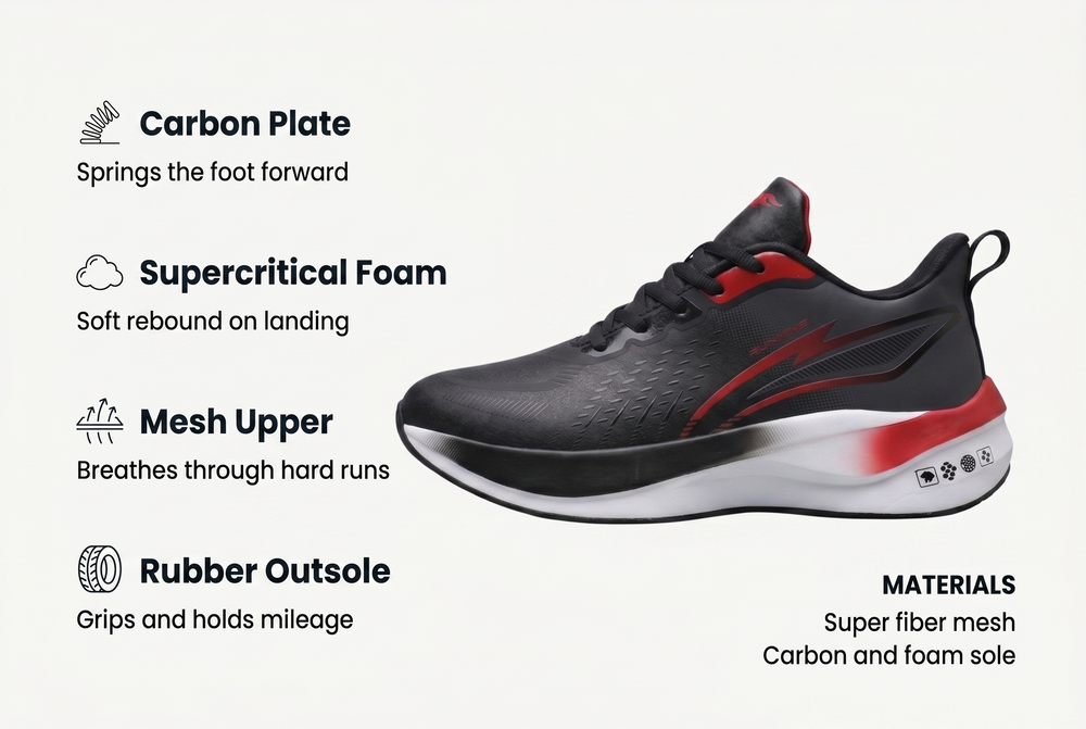 Supercritical Foam Sole
