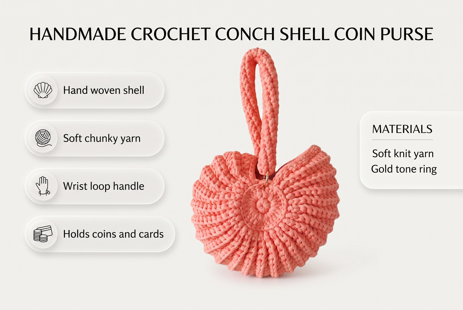 handmade-woven-conch-shell-coin-purse-product-moko material benefits infographic