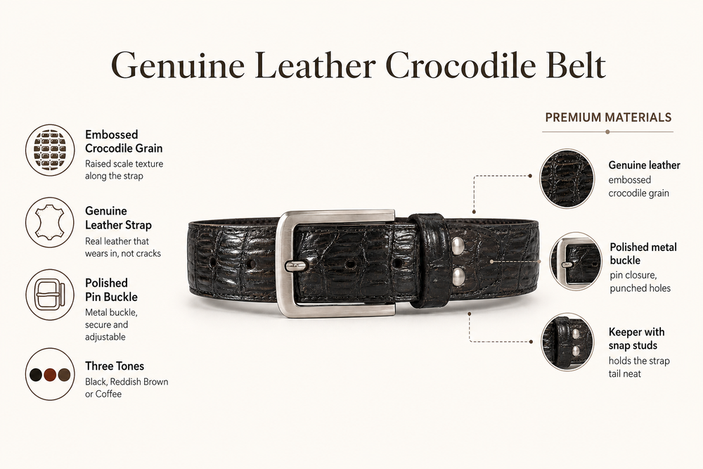 Metal Pin Buckle Closure