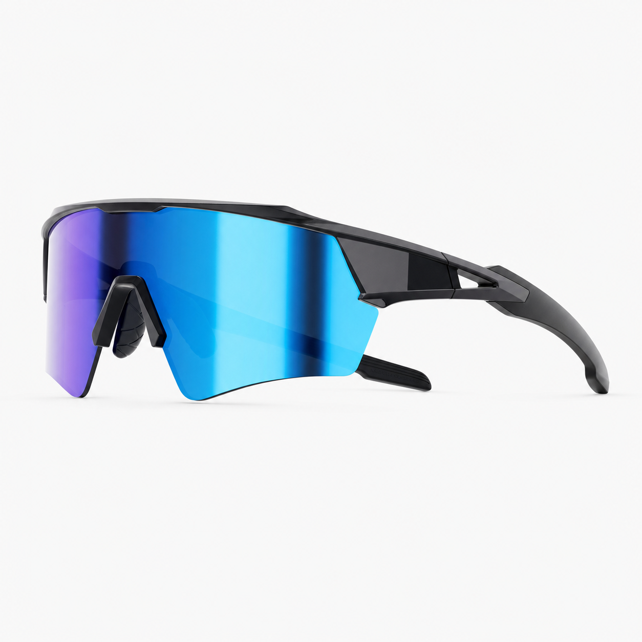 TR90 cycling sunglasses side profile