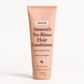 Front label view of argan oil leave in hair cream