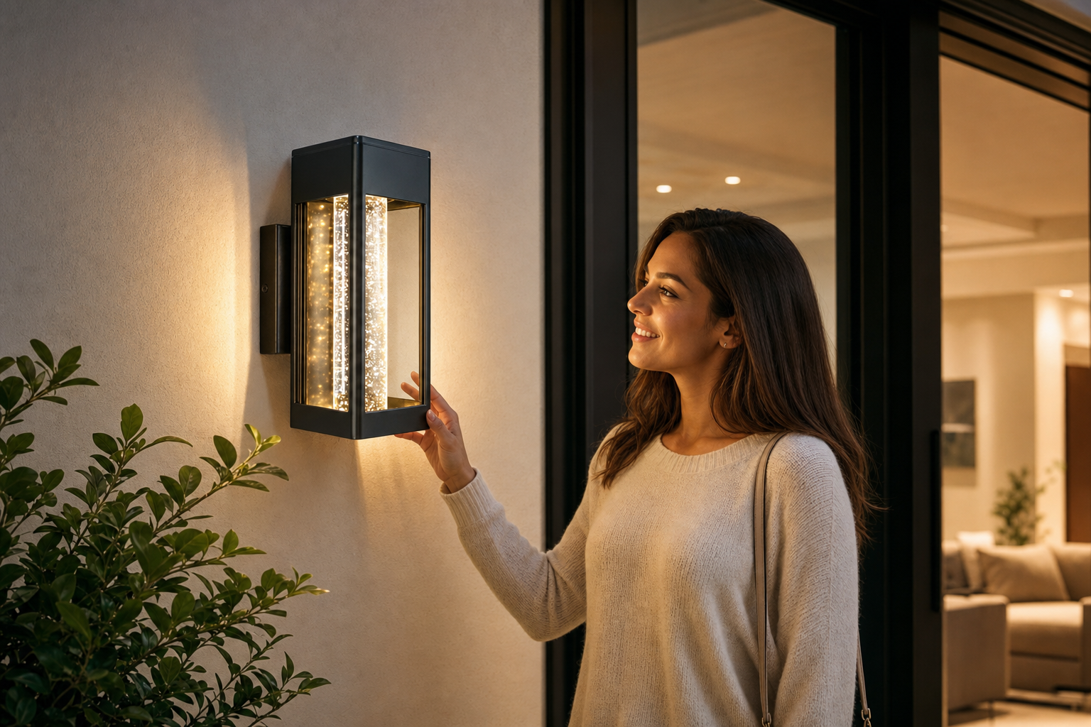luxury acrylic crystal wall lamp everyday product for room refresh home routine small organization upgrade with cleaner 9