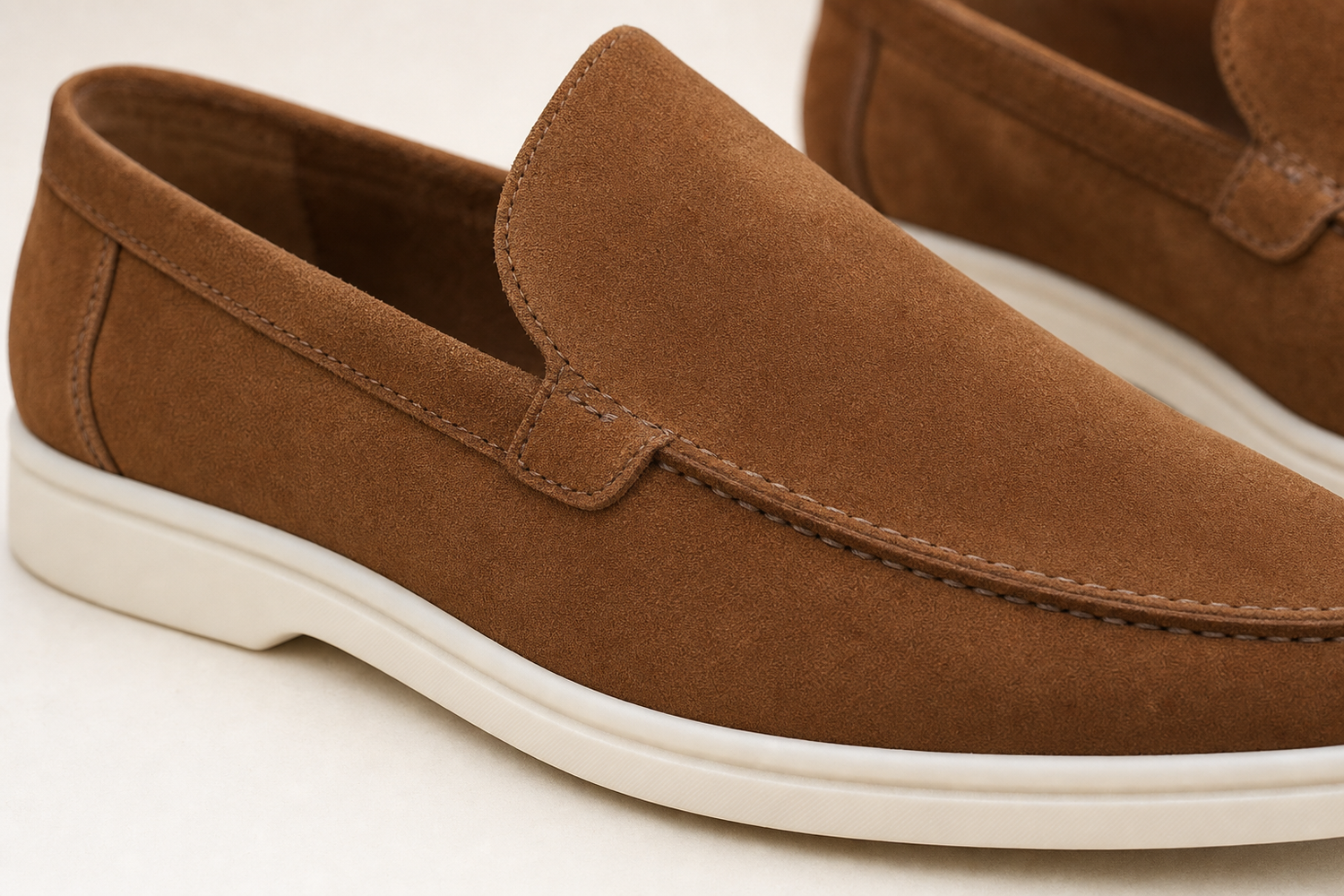 men s slip on suede loafers for comfortable daily wear casual outfits and easy everyday styling 7