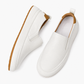 Mens Genuine Leather Slip-on | side angle