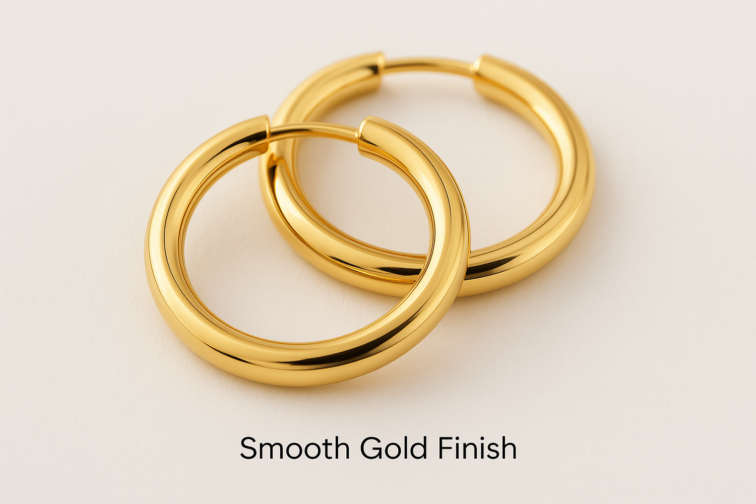 minimalist 18k gold circle earrings everyday product for busy day simple errand everyday routine with practical value cl 7