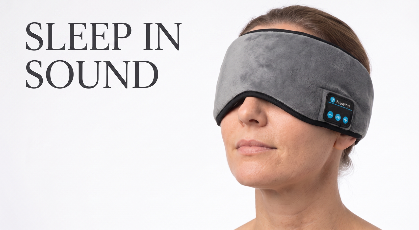 Home hero desktop sleep mask SLEEP IN SOUND