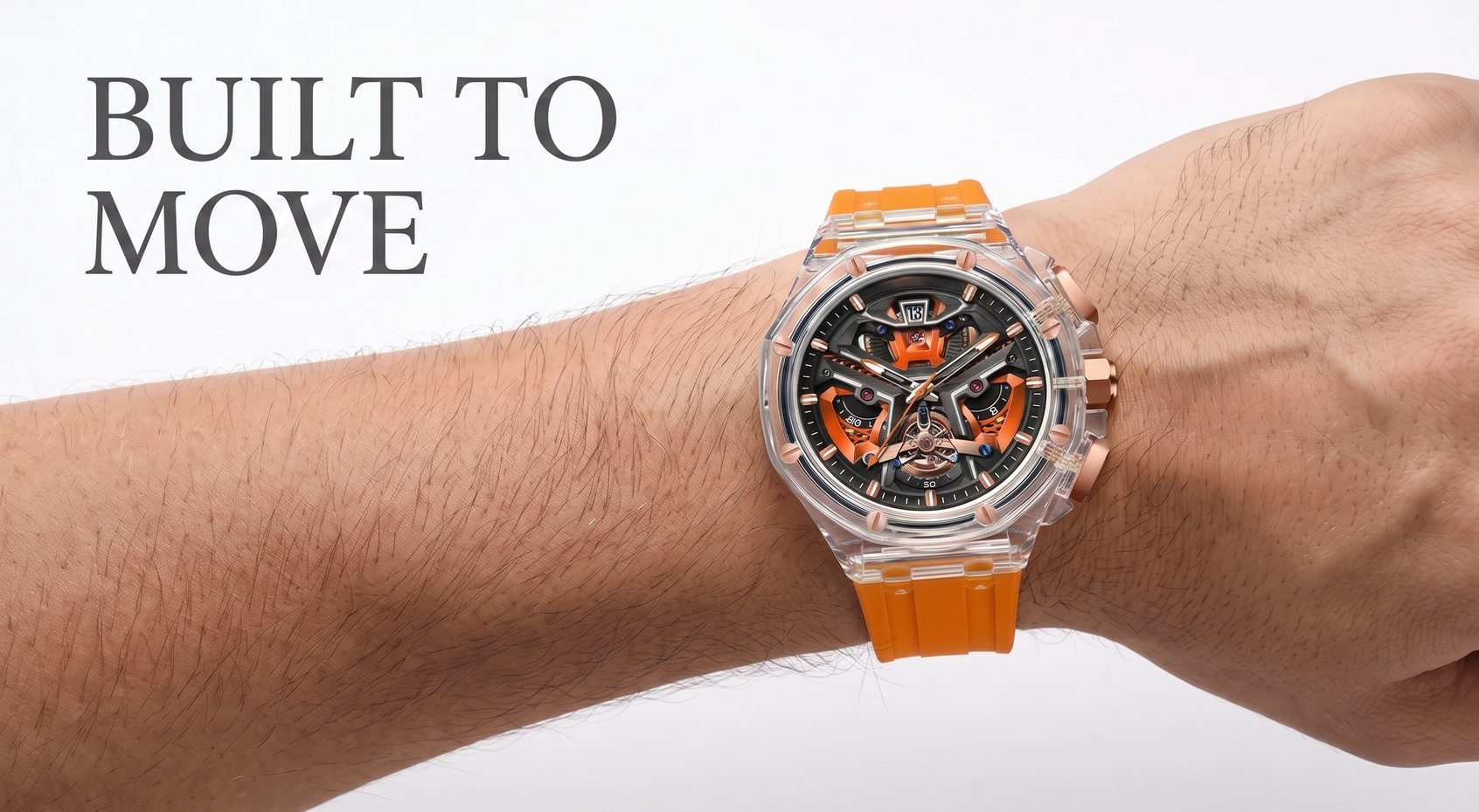 Home hero desktop sports watch BUILT TO MOVE